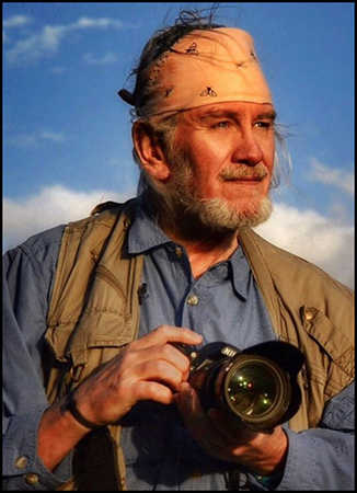 Headshot portrait of photographer Raymond Gehman