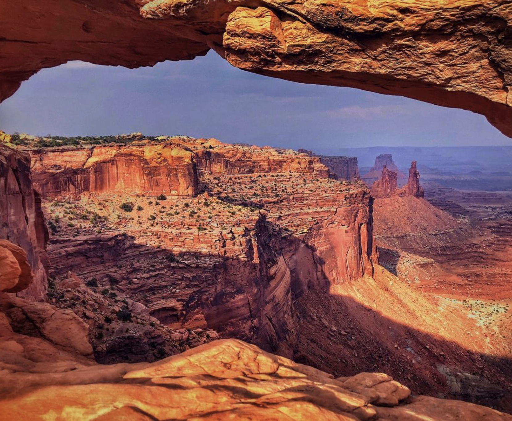 Iphoneography landscape of the Moab desert in Utah by Raymond Gehman